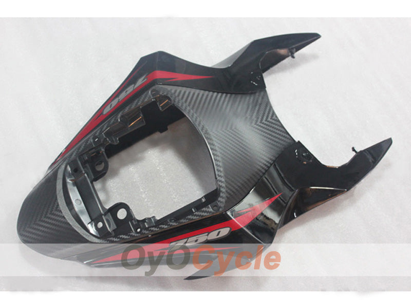 Kit de carénage injecté pour GSX R750 11-26 - Rouge, noir - Style d'origine #OYO87903192
