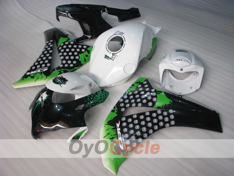 Kit de carénage injecté pour CBR1000RR 08-11 - Blanc, Noir - Style d'origine #OYO87900713 Image principale du produit