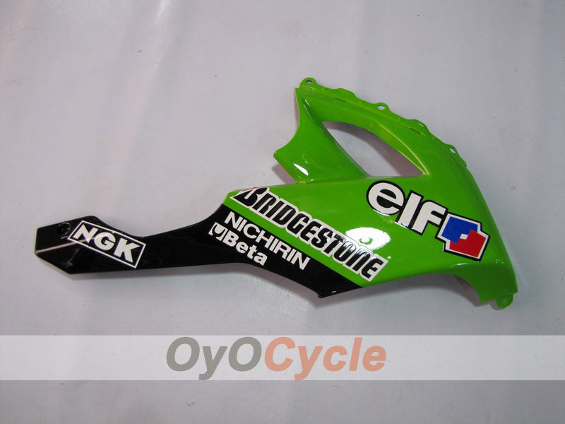 Kit de carénage à injection pour NINJA ZX-10R 08-10 - Vert, Noir - Monster #OYO87901650