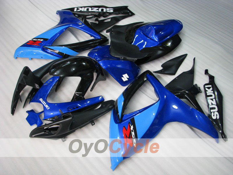 Kit de carénage à injection pour GSX R750 06-07 - Bleu, Noir - Style d’origine #OYO87901345 Image principale du produit
