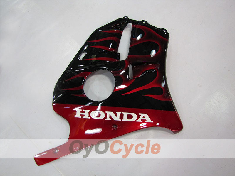 Kit de carénage à injection pour CBR250RR 90-94 - Rouge, Noir - Flame #OYO87902948