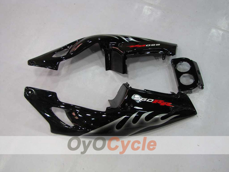 Kit de carénage à injection pour CBR250RR 90-94 - Noir, Argent - Flame #OYO87902950 Image secondaire du produit