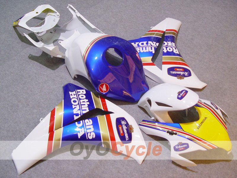Kit de carénage injecté pour CBR1000RR 08-11 - Bleu, blanc - Rothmans #OYO87900726 Image principale du produit