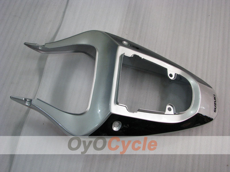 Kit de carénage injecté pour GSX R750 00-03 - Rouge, gris - Style usine #OYO87905177
