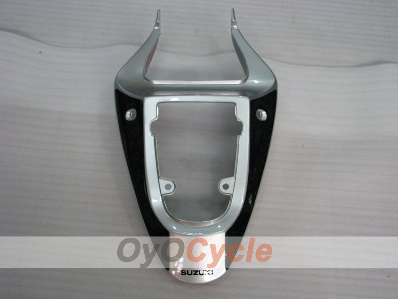 Kit de carénage à injection pour GSX R600 01-03 - Rouge, Argent - Style usine #OYO87905125