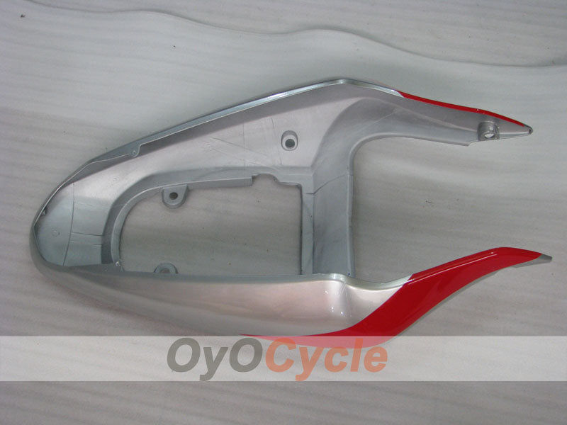 Kit de carénage injecté pour GSX R750 00-03 - Rouge, gris - Style usine #OYO87905177