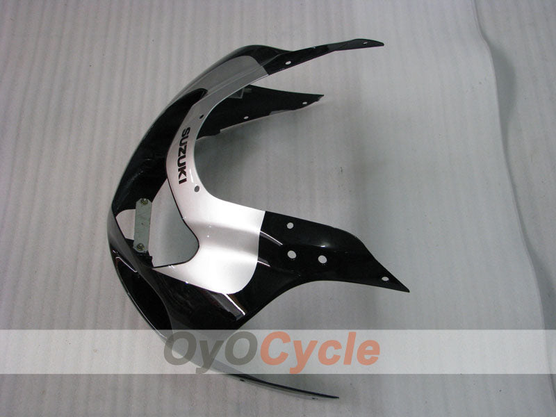 Kit de carénage injecté pour GSX R750 00-03 - Rouge, gris - Style usine #OYO87905177