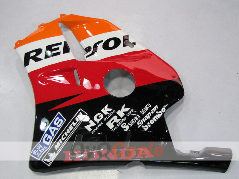 Kit de carénage à injection pour CBR250RR 90-94 - Rouge, orange - Repsol #OYO87902971