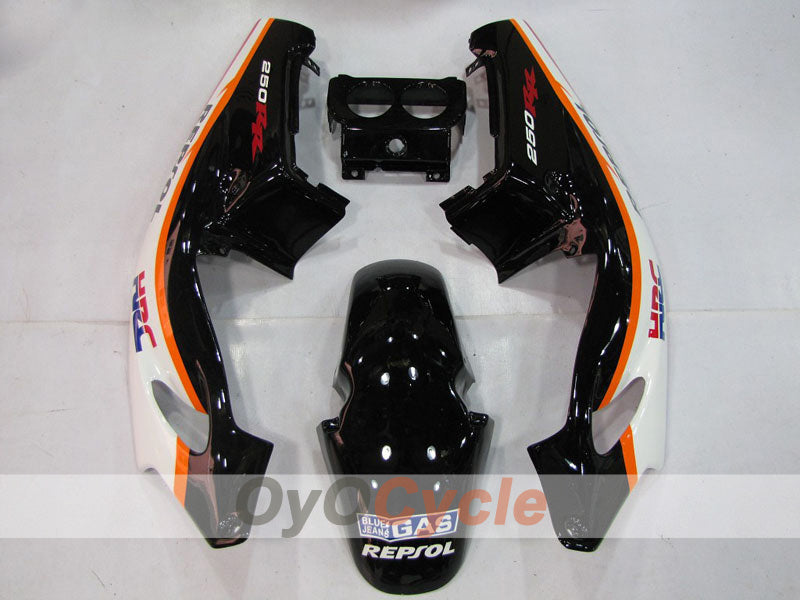 Kit de carénage à injection pour CBR250RR 90-94 - Rouge, orange - Repsol #OYO87902971