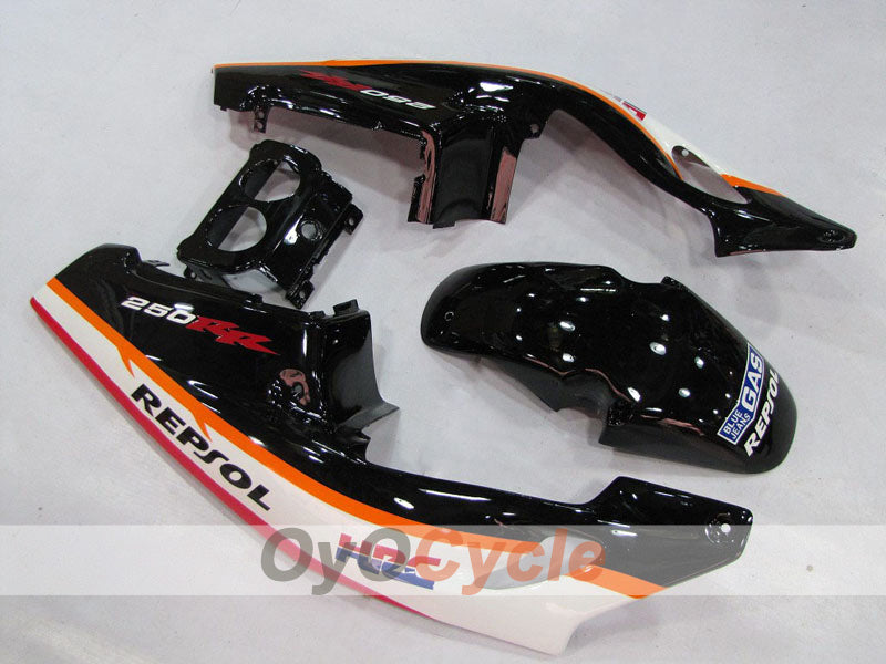 Kit de carénage à injection pour CBR250RR 90-94 - Rouge, orange - Repsol #OYO87902971