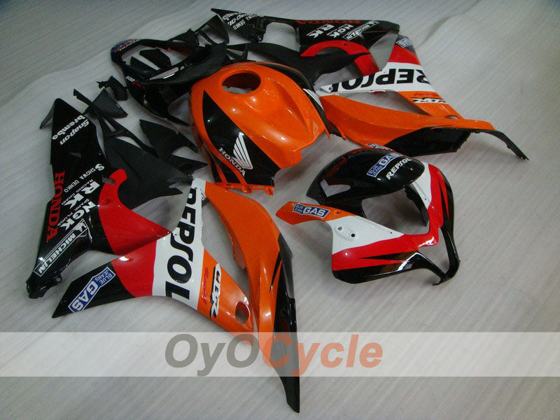 Kit de carénage à injection pour CBR600RR 07-08 - Orange, Noir - Repsol #OYO87900432 Image principale du produit