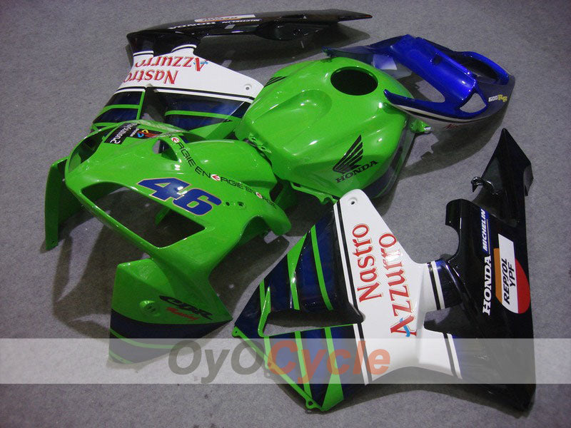 Kit de carénage à injection pour CBR600RR 05-06 - Vert, noir - MICHELIN, Nastro Azzurro #OYO87900274 Image principale du produit