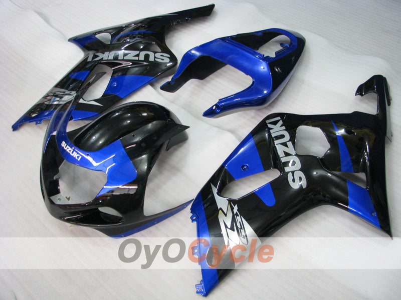 Kit de carénage à injection pour GSX R750 00-03 - Bleu, noir - Style d'usine #OYO87905152 Image secondaire du produit