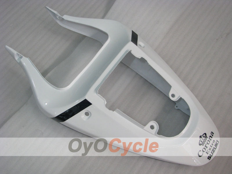 Kit de carénage à injection pour GSX R1000 00-02 - Blanc - Corona #OYO87905225
