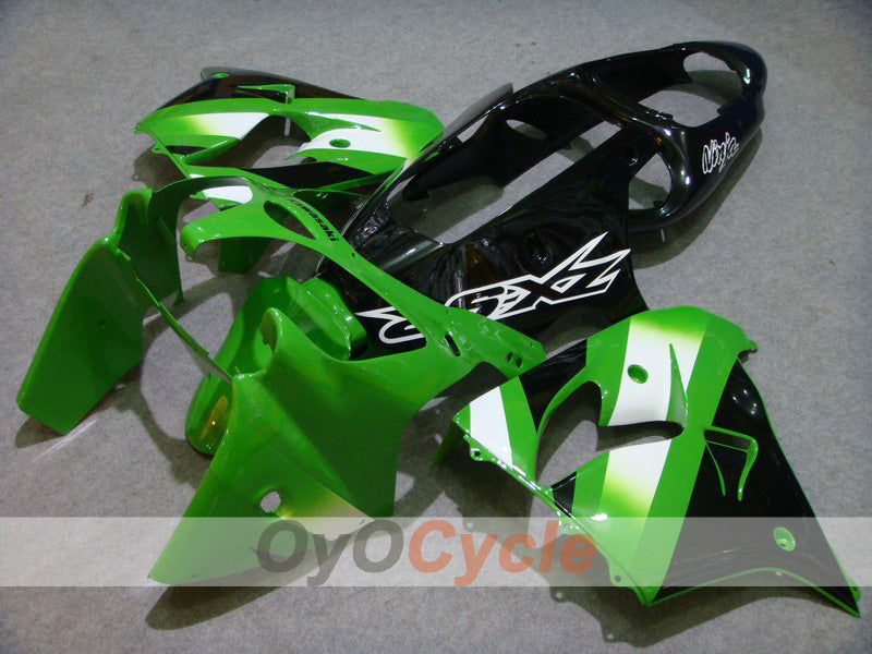 Kit de carénage pour NINJA ZX-9R 00-01 - Vert, noir - Style d'origine #OYO87903040 Image principale du produit