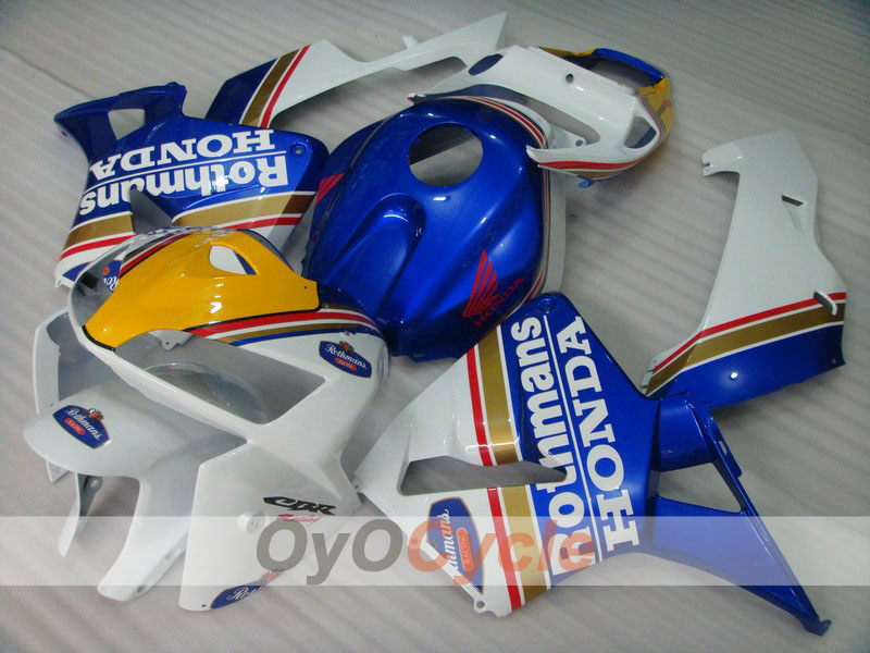 Kit de carénage à injection pour CBR600RR 05-06 - Bleu, blanc - Rossi #OYO87900346