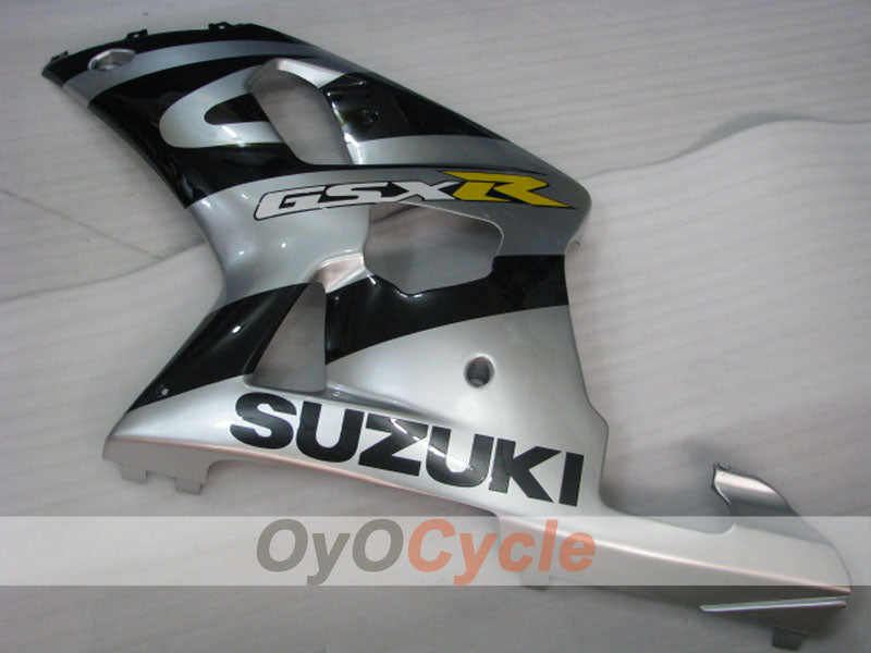 Carénage latéral gauche et droit pour Suzuki 01-03 GSXR600 #OYO87908324