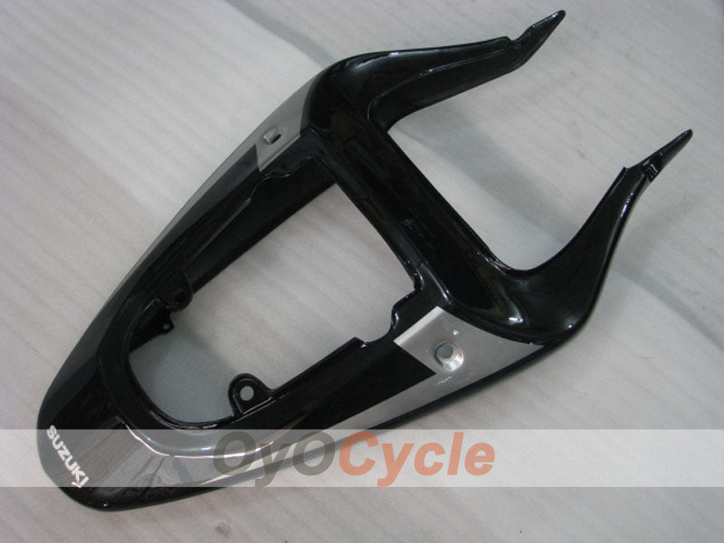 Kit de carénage à injection pour GSX R600 01-03 - Noir, argent - Style d'origine #OYO87901128