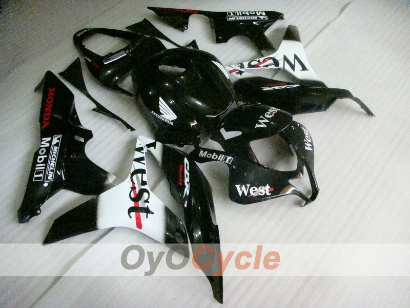 Kit de carénage à injection pour CBR600RR 07-08 - Blanc, Noir - West #OYO87900441 Image principale du produit
