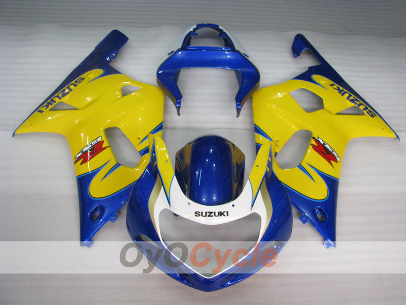 Kit de carénage à injection pour GSX R750 00-03 - Jaune, bleu - Style d'usine #OYO87905147 Image secondaire du produit