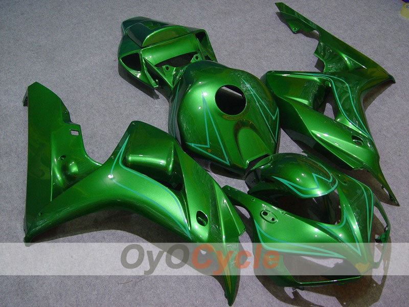 Kit de carénages à injection pour CBR1000RR 06-07 - Vert - Style d'origine #OYO87900632 Image principale du produit
