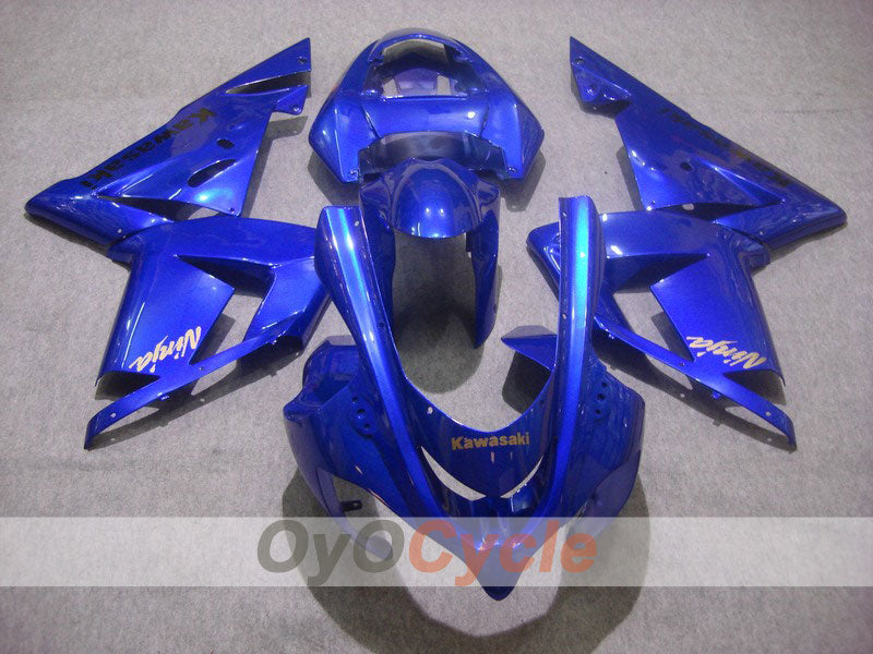 Kit de carénage à injection pour NINJA ZX-10R 04-05 - Bleu - Style d'origine #OYO87901524