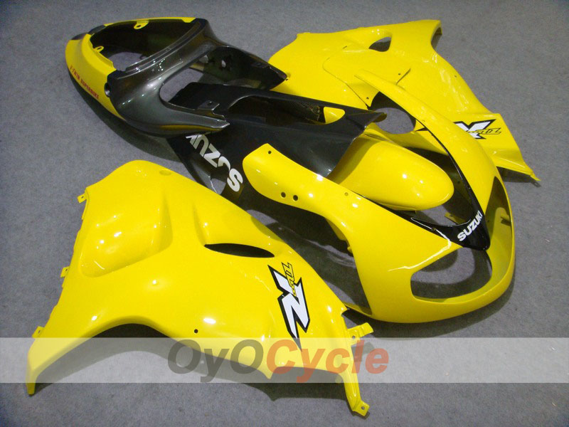 Kit de carénage à injection pour TL1000R 98-03 - Jaune, noir - Style d’origine #OYO87903285