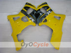 Kit de carénage à injection pour GSX R750 00-03 - Jaune, noir - Style d'usine #OYO87905148