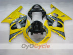 Kit de carénage à injection pour GSX R1000 00-02 - Jaune, noir - Style d'usine #OYO87905194