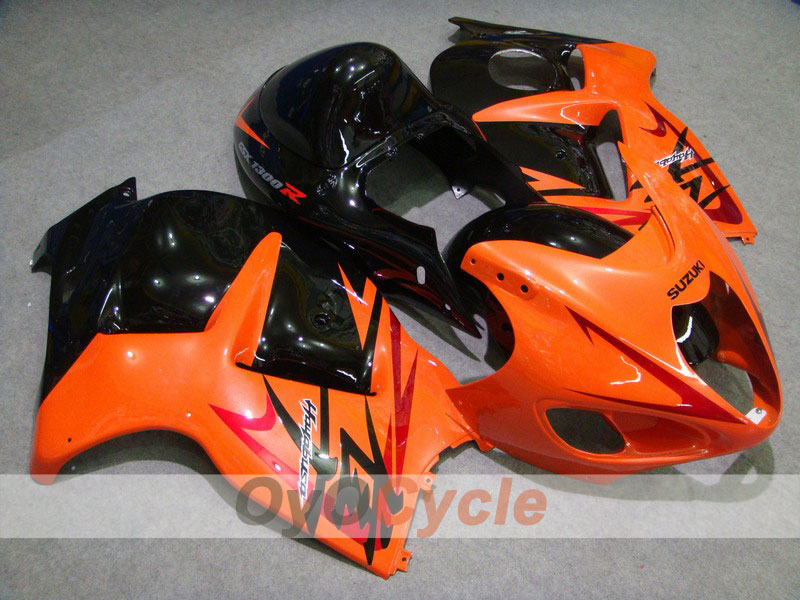Kit de carénage à injection pour GSXR1300 Hayabusa 99-07 - Orange, noir - Style d'origine #OYO87902676 Image principale du produit
