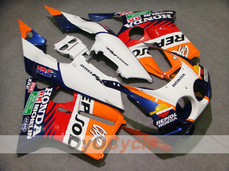 Kit de carénage à injection pour CBR250RR 88-89 - Rouge, Blanc - Repsol #OYO87902907 Image principale du produit