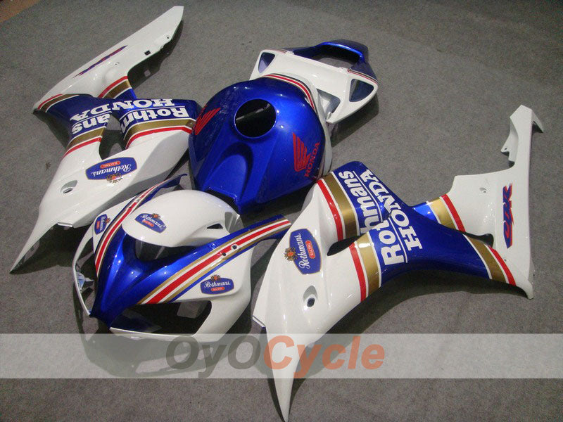 Kit de carénage injecté pour CBR1000RR 06-07 - Bleu, Blanc - Rothmans #OYO87900648 Image principale du produit