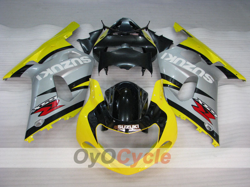 Kit de carénage à injection pour GSX R750 00-03 - Jaune, noir - Style d'origine #OYO87901076 Image secondaire du produit