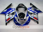 Kit de carénage injecté pour GSX R1000 00-02 - Blanc, noir - Style d'origine #OYO87905129