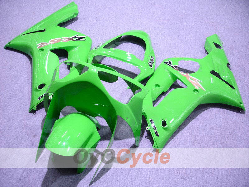 Kit de carénage à injection pour NINJA ZX-6R 03-04 - Vert - Style d'origine #OYO87901775