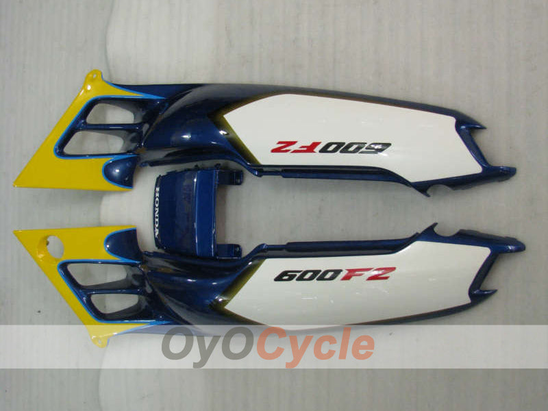 Kit de carénage pour Honda CBR600 F2 91-94 - Jaune, Bleu - Corona #OYO87903050