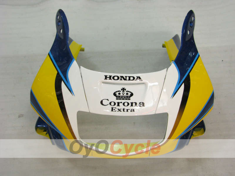 Kit de carénage pour Honda CBR600 F2 91-94 - Jaune, Bleu - Corona #OYO87903050
