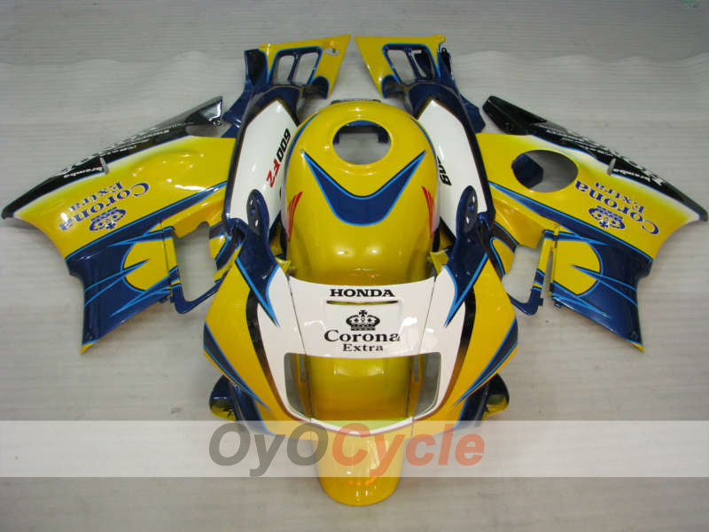 Kit de carénage pour Honda CBR600 F2 91-94 - Jaune, Bleu - Corona #OYO87903050 Image secondaire du produit