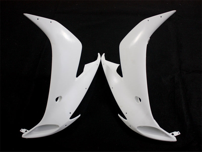 Kit de carénages injectés non peints pour YZF-R1 04-06 - Blanc - Style d’origine #OYO87902498