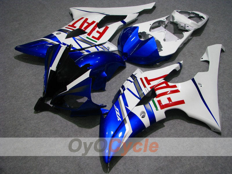 Kit de carénage à injection pour YZF-R6 08-16 - Bleu, Blanc - FIAT #OYO87900959 Image principale du produit