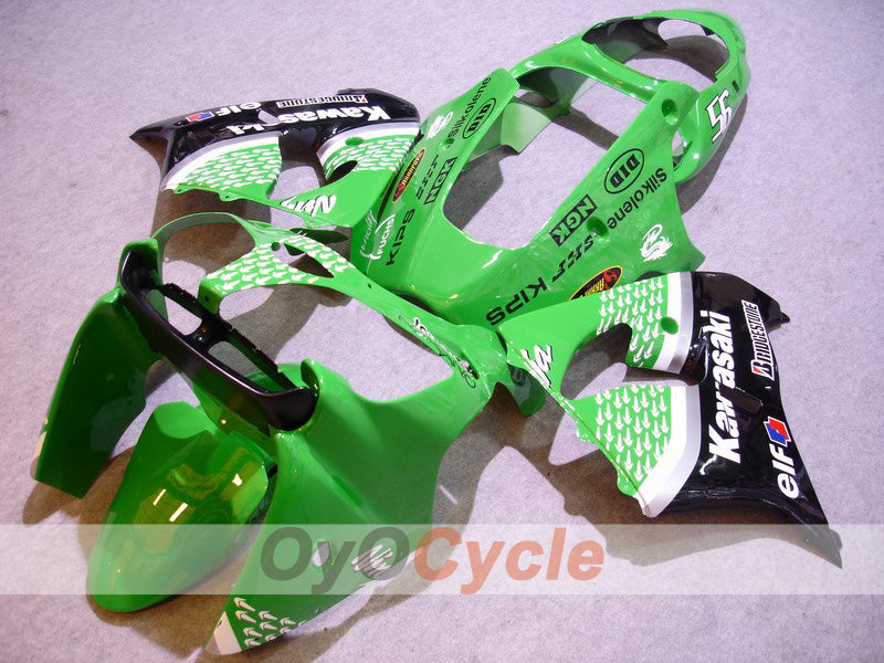 Kit de carénage pour NINJA ZX-9R 00-01 - Vert, noir - Nakano #OYO87903036