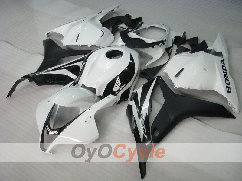 Kit de carénage à injection pour CBR600RR 09-12 - Blanc, Noir - Style usine #OYO87900454 Image principale du produit
