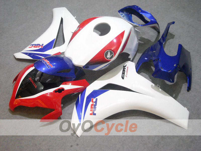 Kit de carénage à injection pour CBR1000RR 08-11 - Rouge, blanc - Dream #OYO87900659
