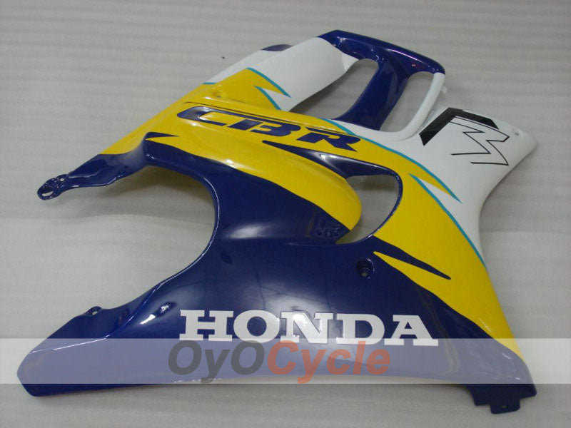 Kit de carénages à injection pour CBR600F3 95-96 - Jaune, bleu - Style d'origine #OYO87902770