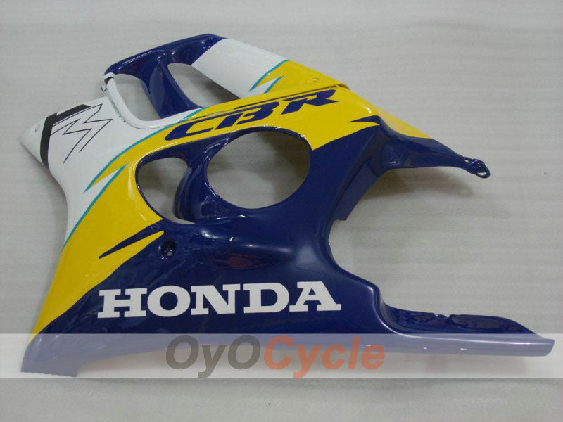 Kit de carénages à injection pour CBR600F3 95-96 - Jaune, bleu - Style d'origine #OYO87902770