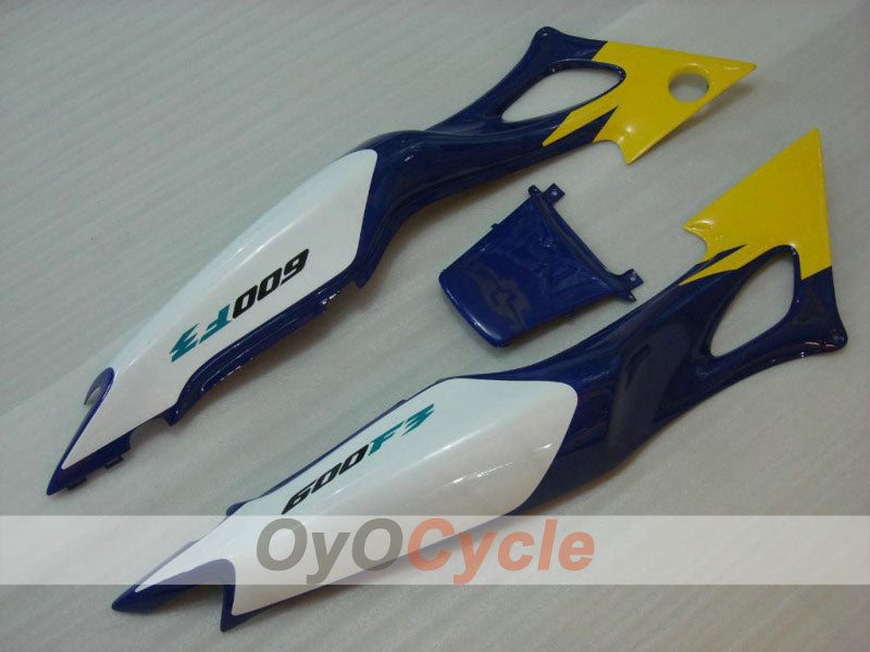 Kit de carénages à injection pour CBR600F3 95-96 - Jaune, bleu - Style d'origine #OYO87902770
