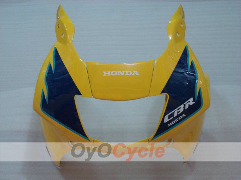 Kit de carénages à injection pour CBR600F3 95-96 - Jaune, bleu - Style d'origine #OYO87902770