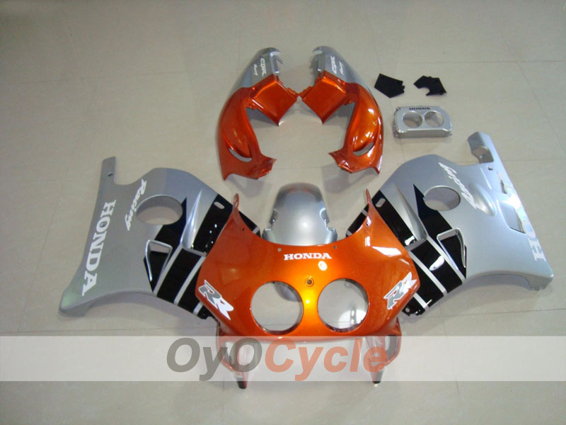Kit de carénages injection pour CBR250RR 90-94 - Orange, Argent - Style usine #OYO87902963 Image principale du produit