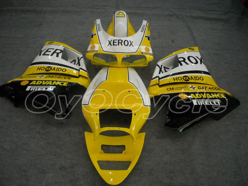 Kit de carénage d'injection pour Ducati 996 99-02 - Jaune, Blanc - Xerox #OYO87902237 Image secondaire du produit