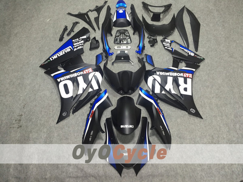 Kit de carénage injecté pour GSX R1000 17-26 - Bleu, Noir, Mat - Autre #OYO87914631 Image principale du produit